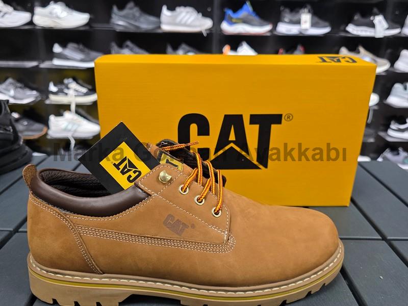 kısa hakıkı derı cat ayakkabı tam kalıp